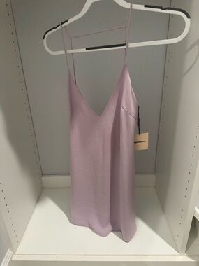 Superdown Lilac Low Back Dress XXS NWT